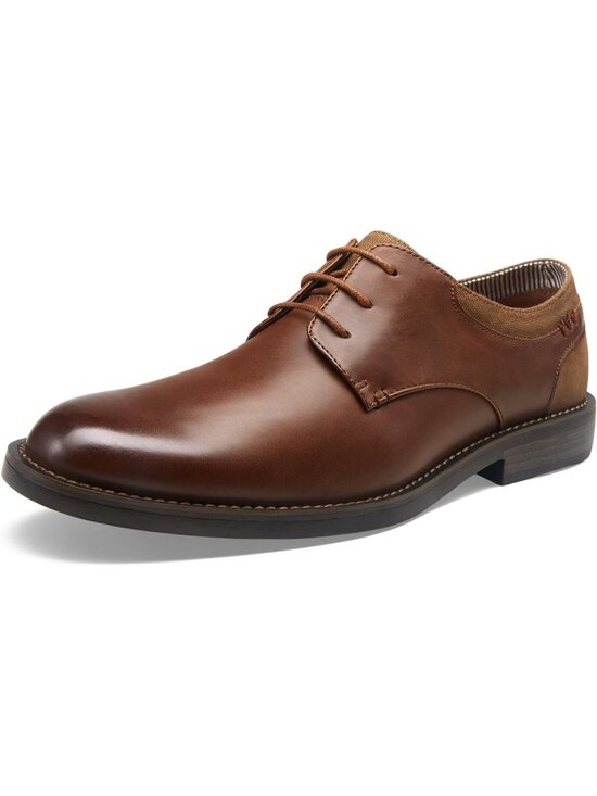 Other - Men's Dark Brown Breathable Upper Lace Up Retro Business Classic Oxford Shoes